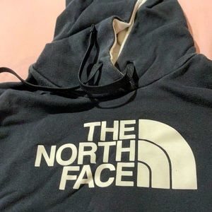 North Face Black & White Hoodie